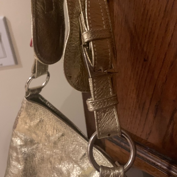 Tess Loriani Milano gold leather handbag - Picture 4 of 11